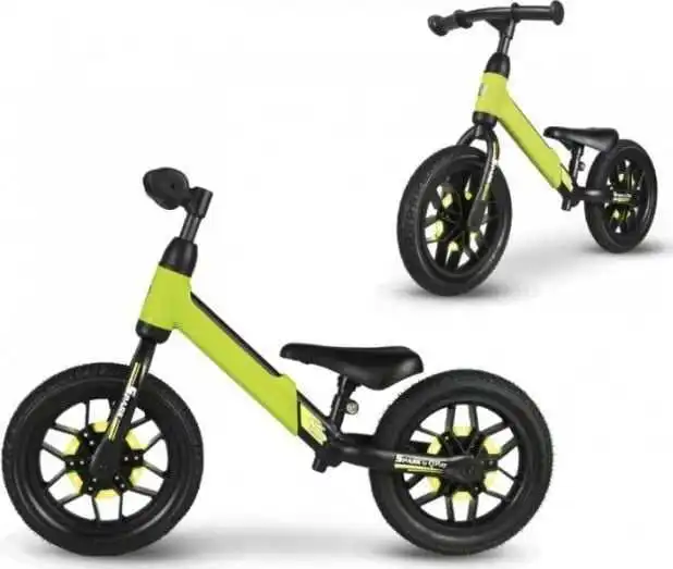 "Qplay Spark Green" skriešanas velosipēds