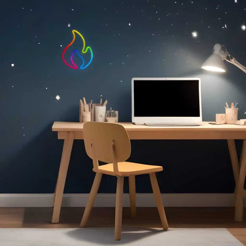MANTA SNL58RGB Stile neona gaisma FLAME