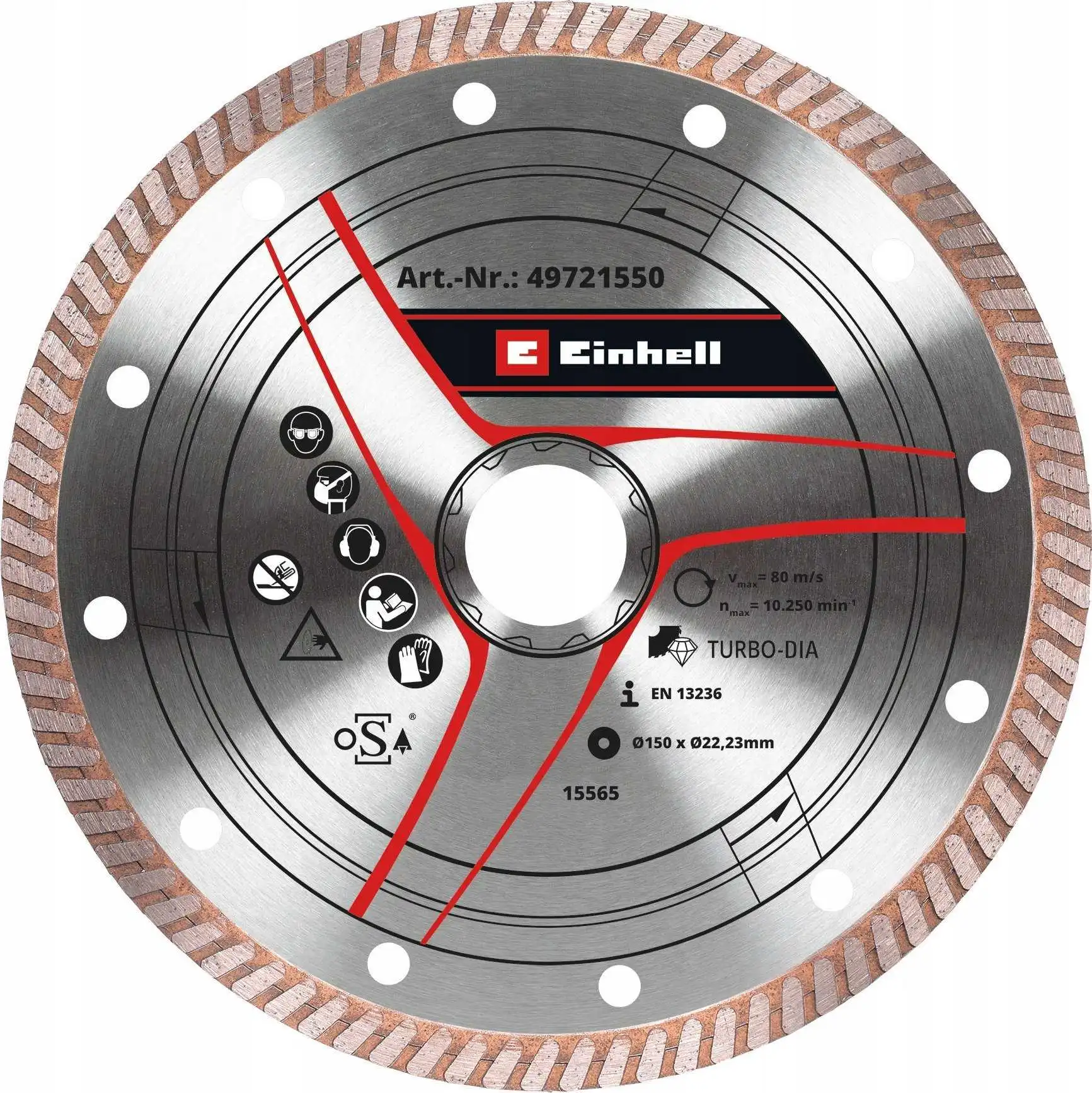 EINHELL diamond cutting disc thin, O