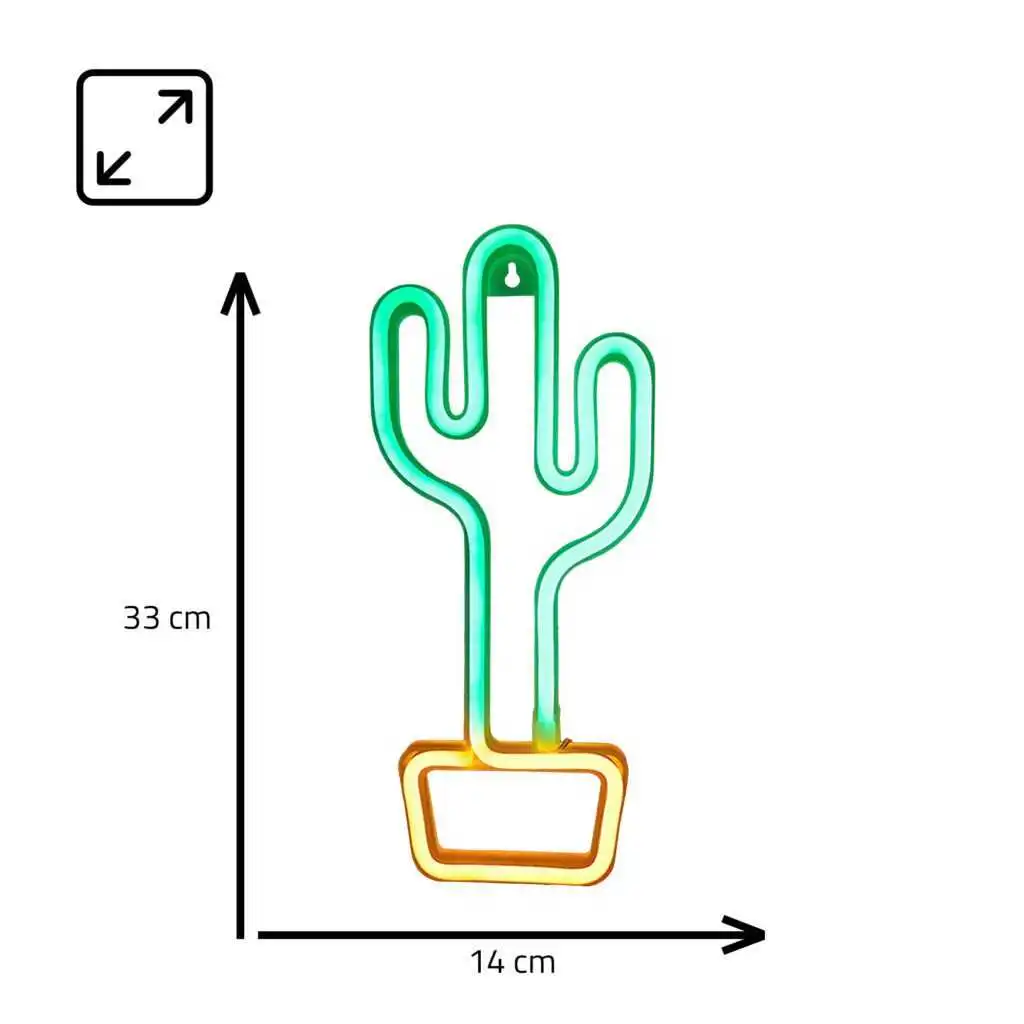 MANTA SNL07GNT Style Neon Lights CACTUS