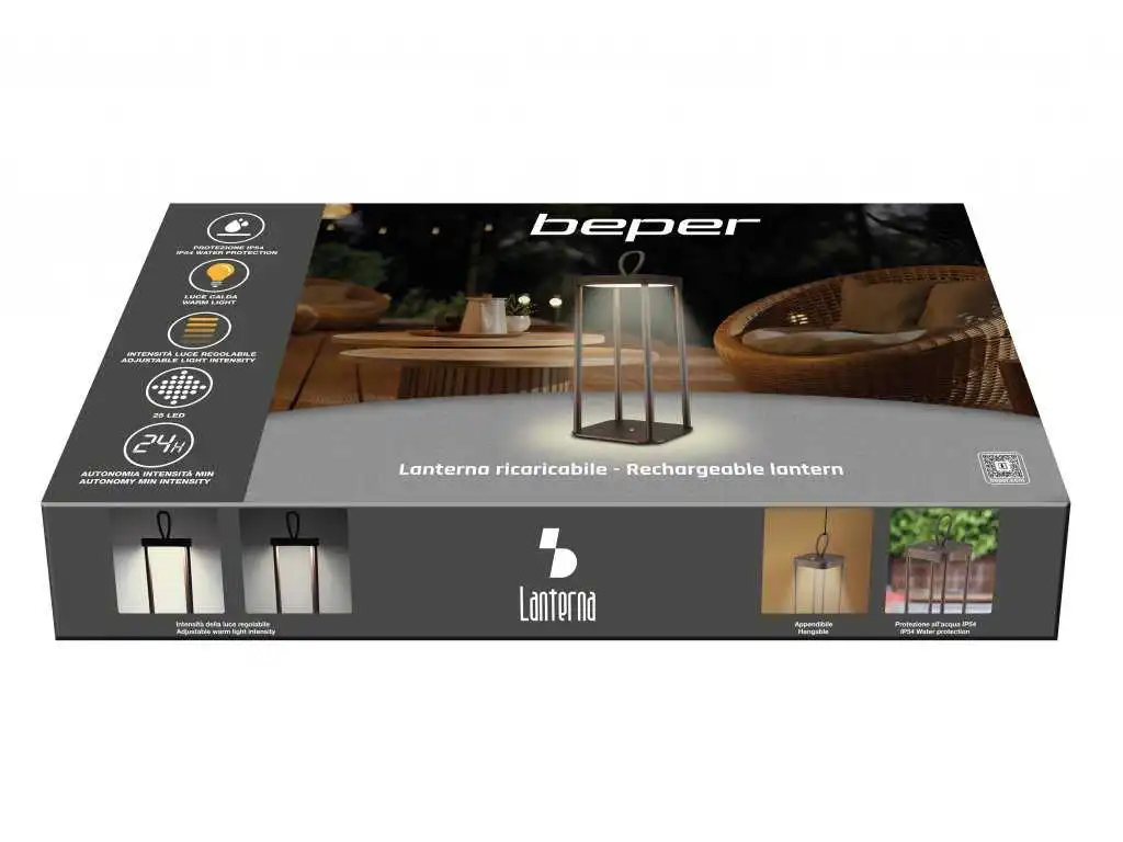 Beper P207ILI102 "Corten" uzlādējams lukturis