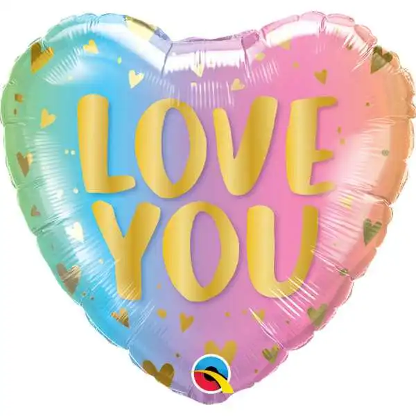 Folat Foil Balloon Heart shaped "