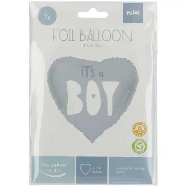 Folat Foil Balloon Heart shaped &quot