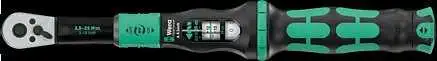 Wera torque wrench with reversible ratchet