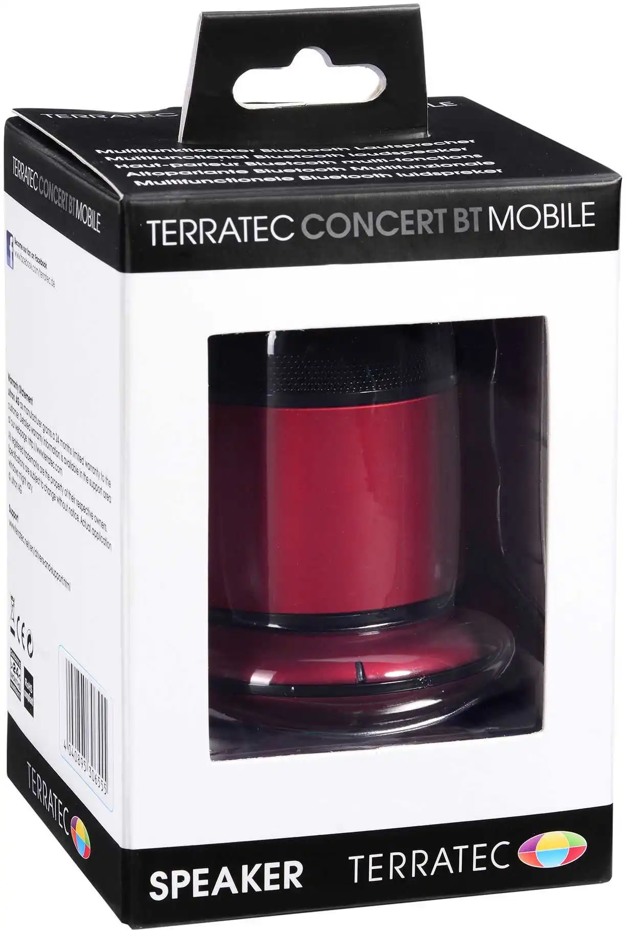 TERRATEC Concert BT Mobile Red (130655)
