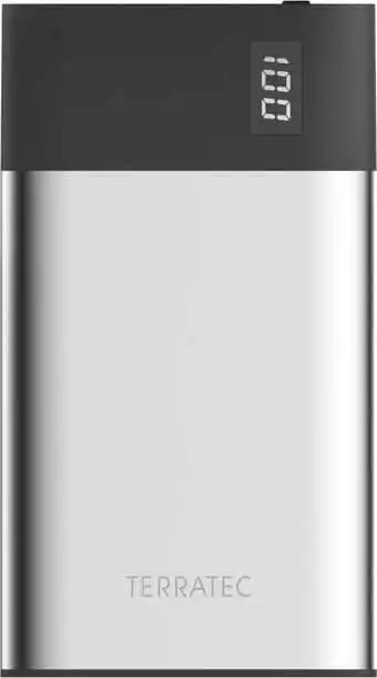 TERRATEC P80 Slim 8000 mAh, melns