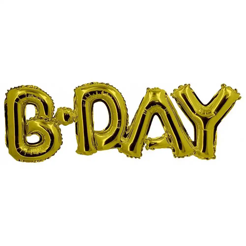 Folat Foil Balloon "3D Golden