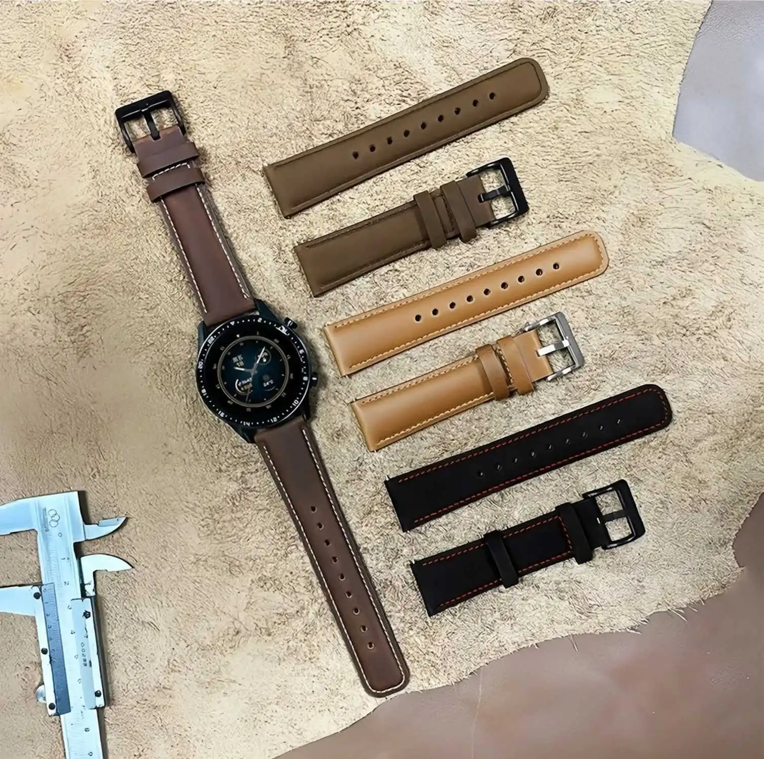 Riff Genuine leather 20mm Universal watch