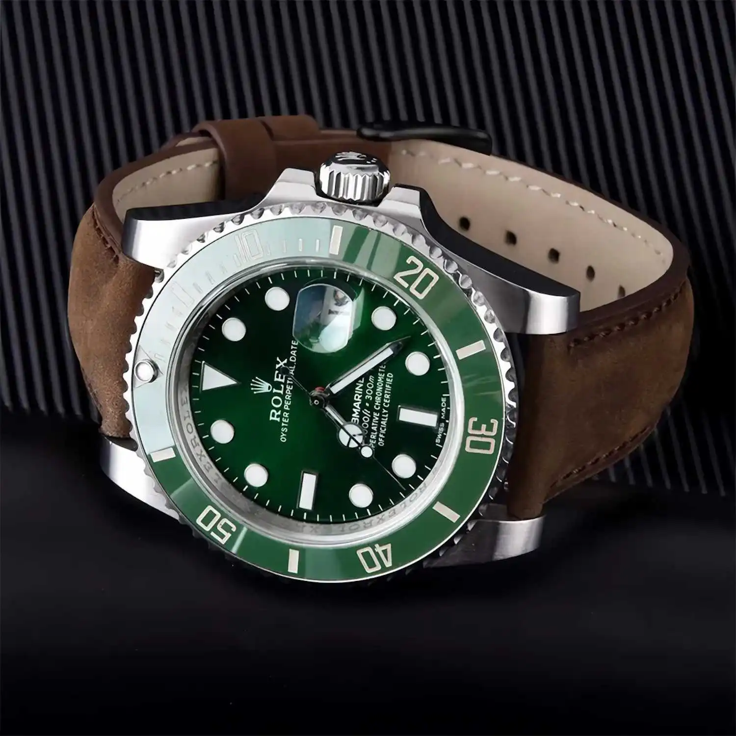 Riff Genuine leather 22mm Universal watch