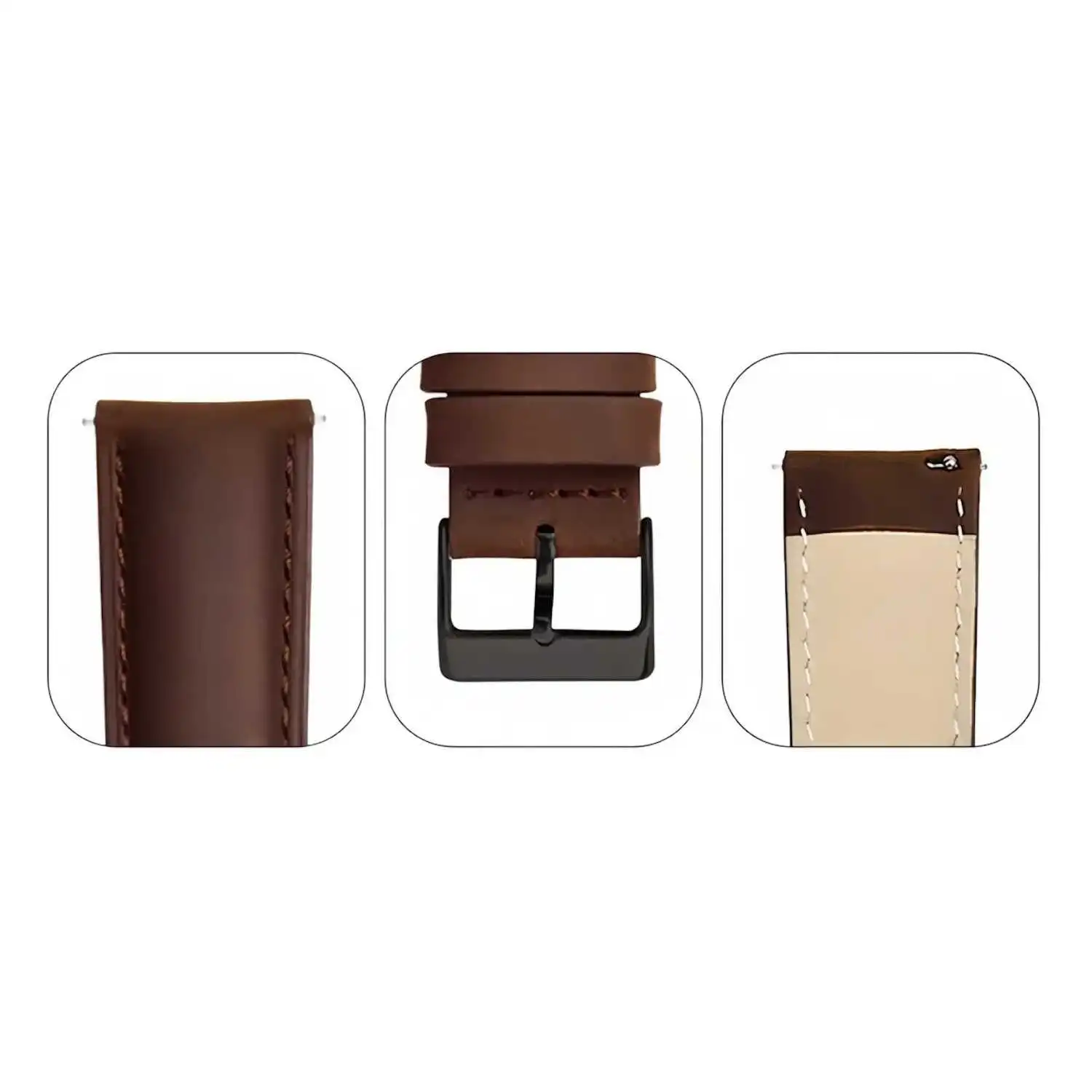 Riff Genuine leather 22mm Universal watch