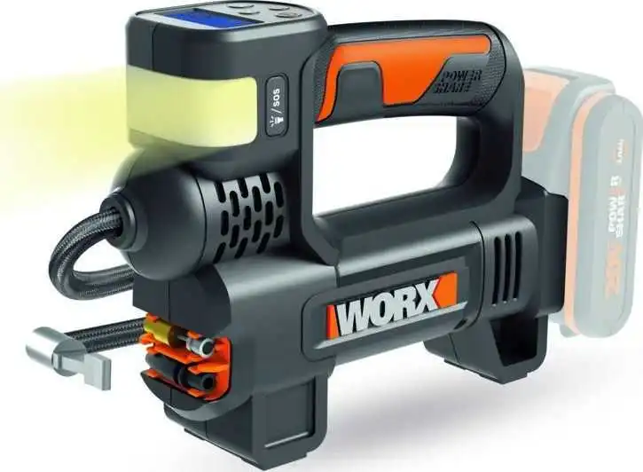 Worx WX092.9 20-volt automotive compressor