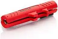 Knipex 1680125SB Red cable stripper, Stripping