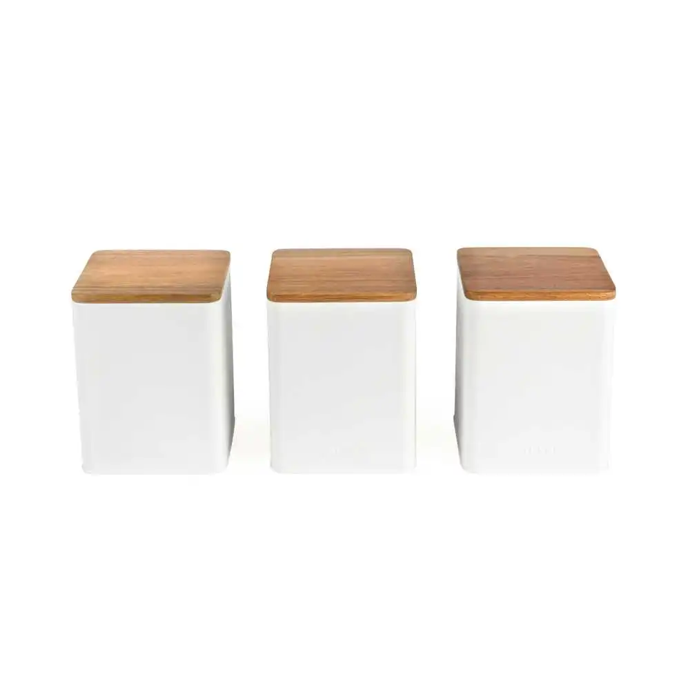 Salter BW12898WEU7 Toronto 3-Piece Canister Set
