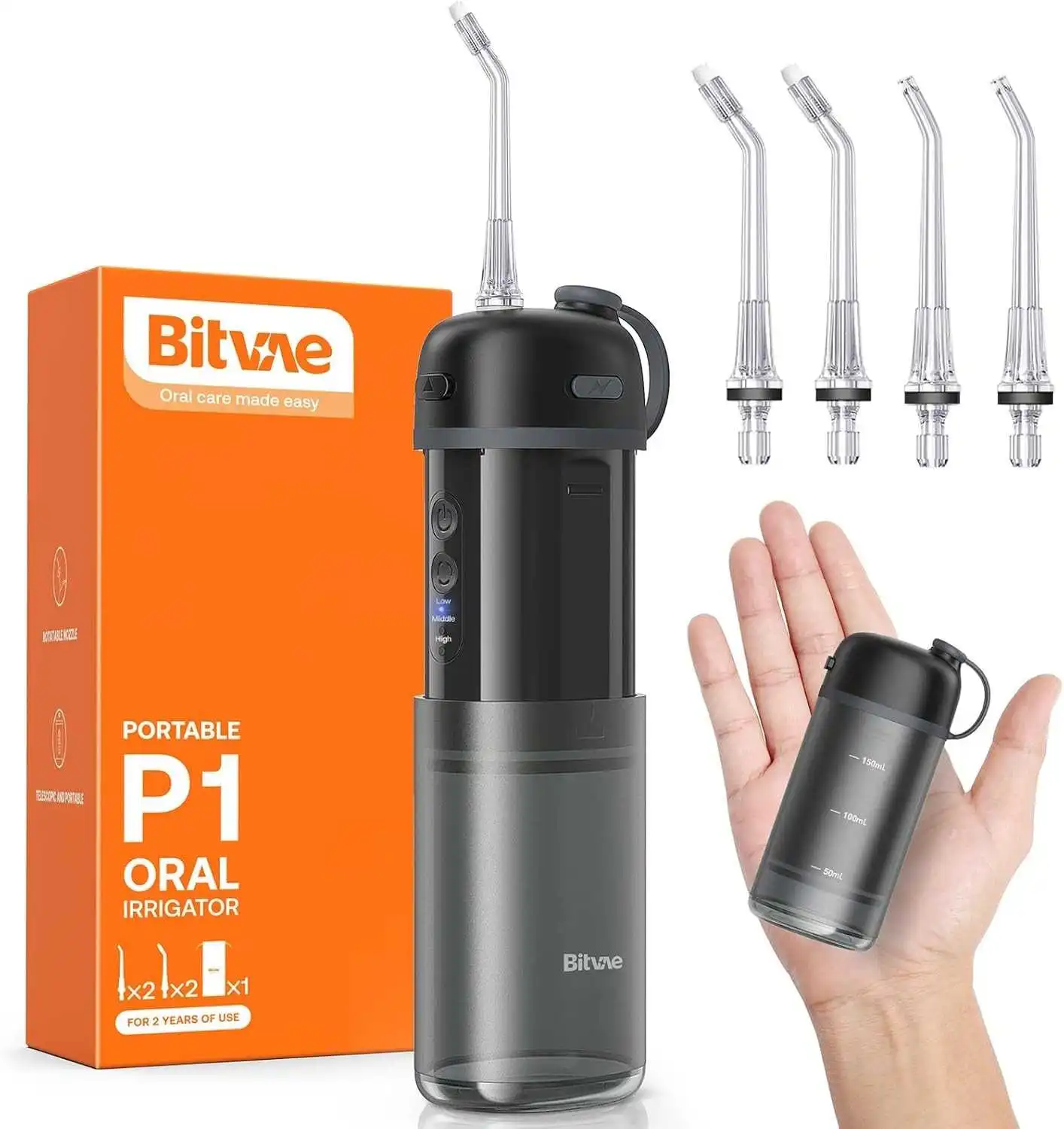 Bitvae P1 irrigator Black