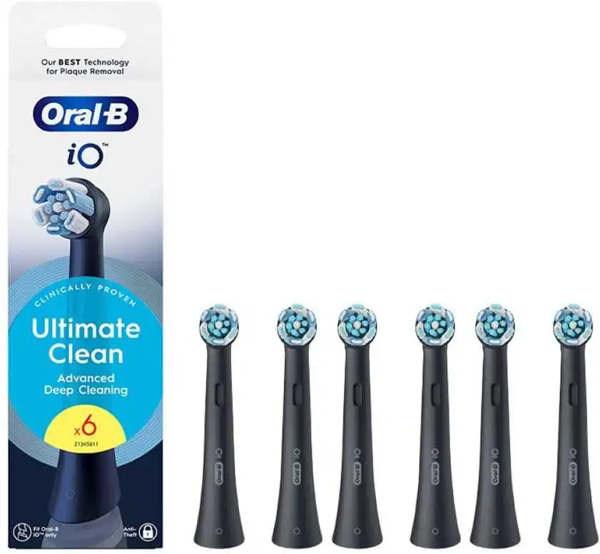 Oral-B iO Ultimate Clean 6pcs Black