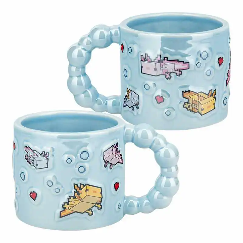 Paladone Minecraft Axolotl Bubble Shaped Mug