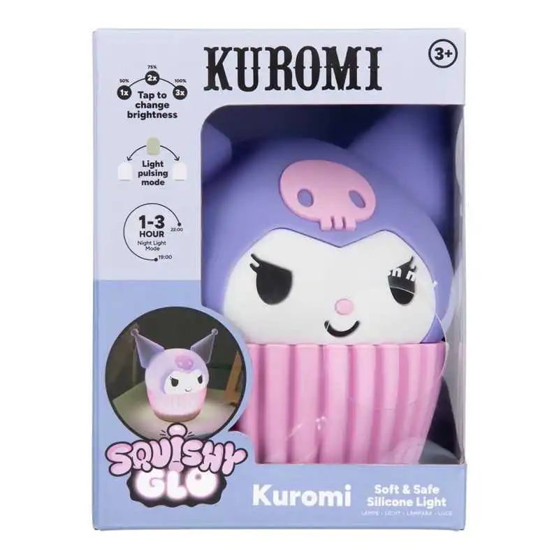 Paladone Kuromi SquishyGlo Silicone Light rechargeable