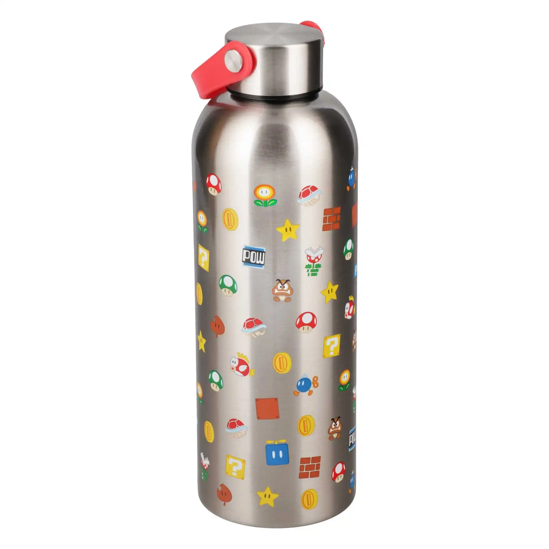 Paladone Super Mario Metal Water Bottle