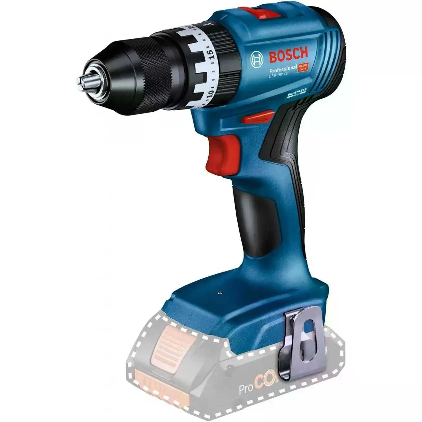 Bosch GSB 18V-45 Solo, kartons