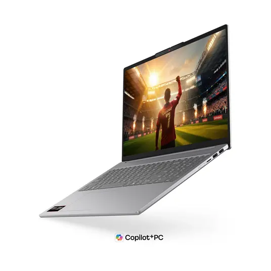 Nešiojamas kompiuteris Lenovo IdeaPad Slim 5 16AGP11, AI Copilot+ PC, 16" WUXGA, AMD Ryzen AI 7 445, RAM 16GB, 512GB SSD, AMD Radeon 840M Graphics, Windows 11 Home, Luna Grey 83S2005FNT