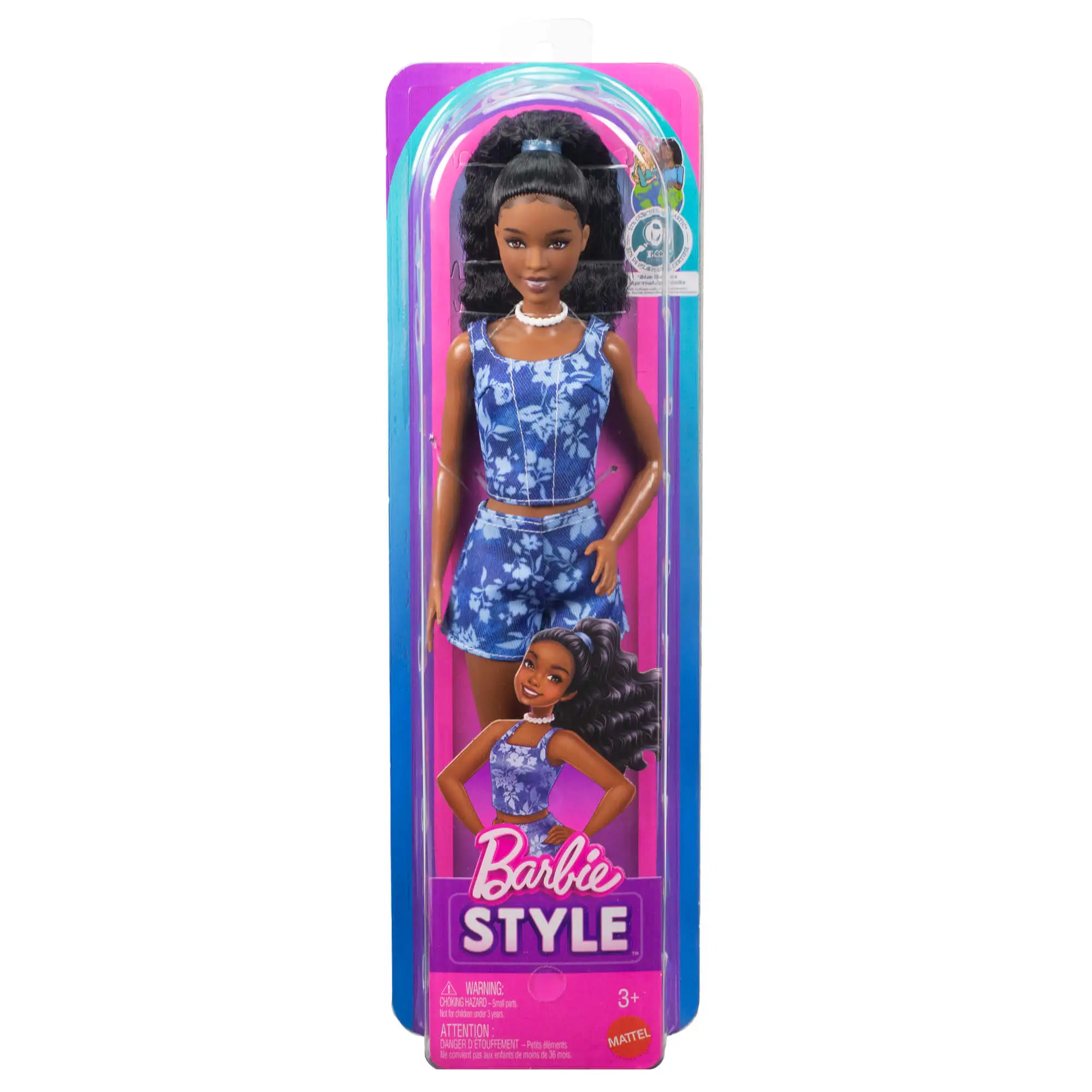 BARBIE FASHIONISTAS lelle – modes mīļotāja