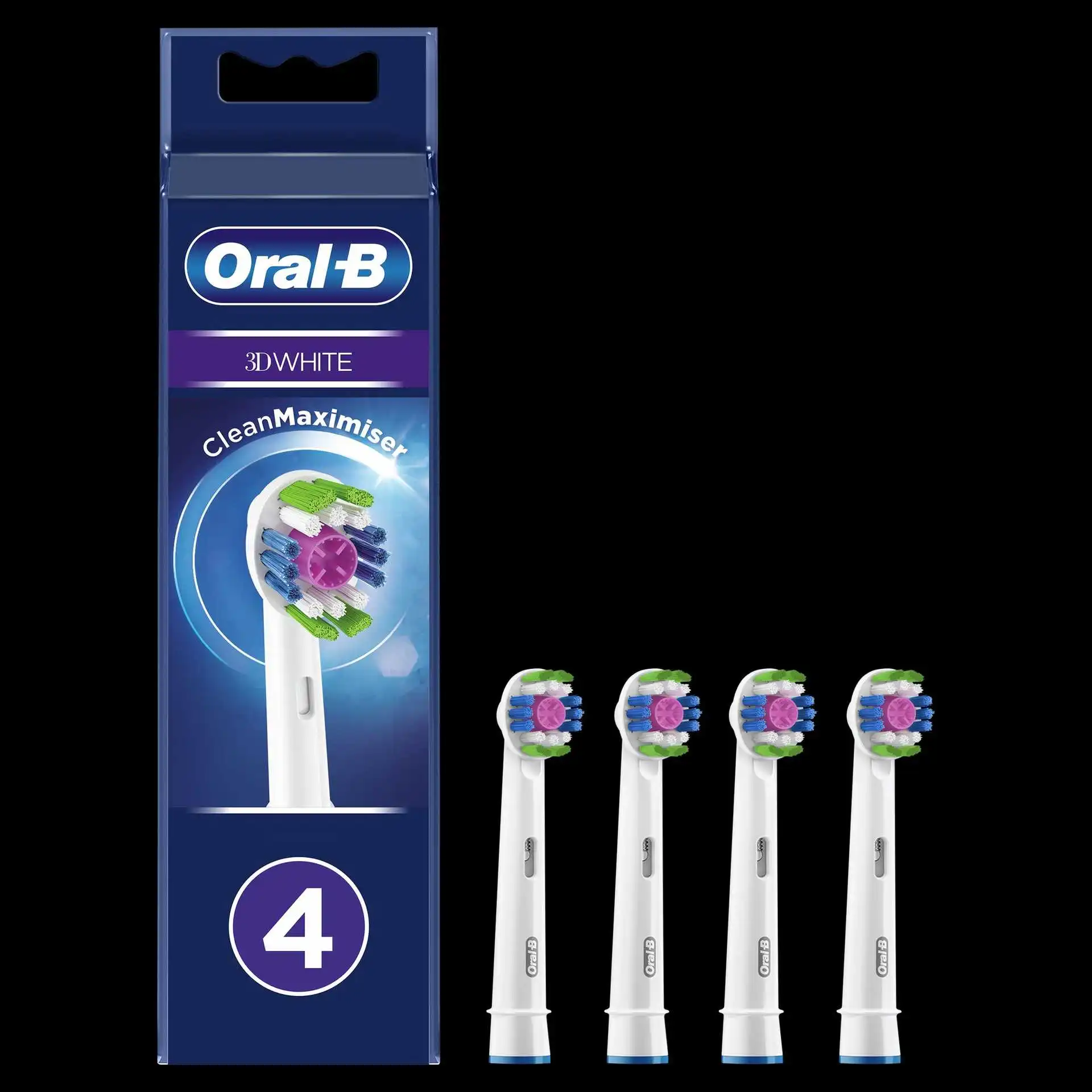 Oral-B 3D White EB18-4, 4 gab