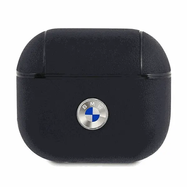 BMW Geniune Leather Silver Logo AirPods