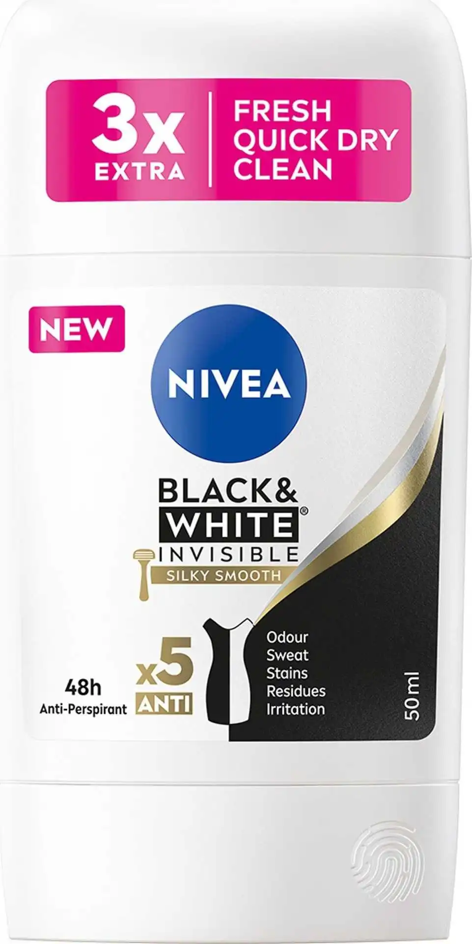 _6531938 NIVEA Black&White Invisible Silky Smooth