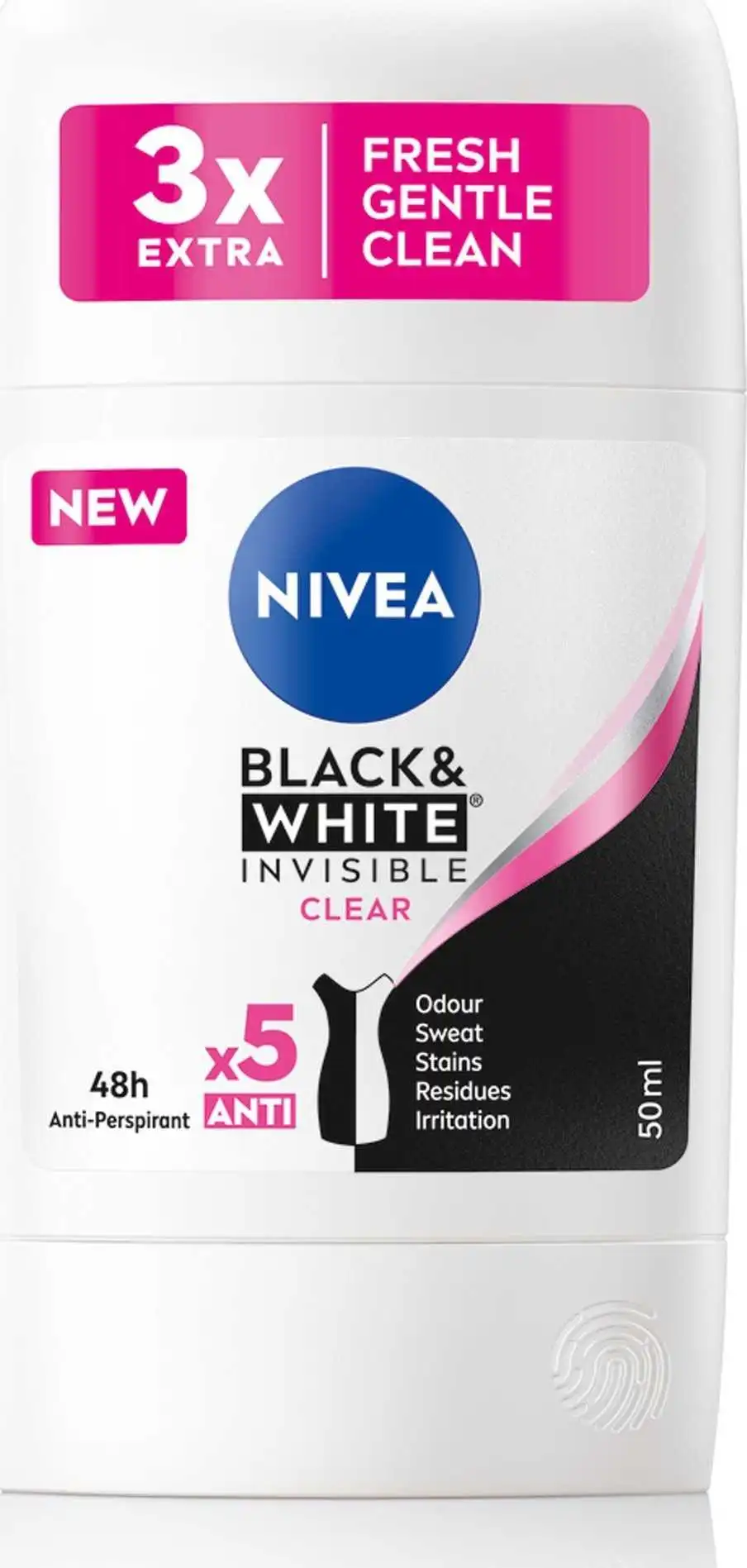 _6531947 NIVEA Black&White Invisible Clear antiperspirant
