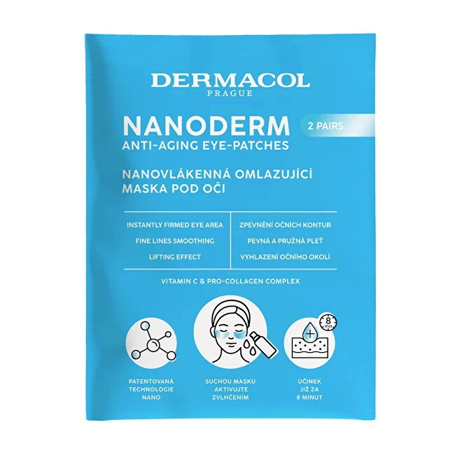 Dermacol - Nanofiber rejuvenating eye mask