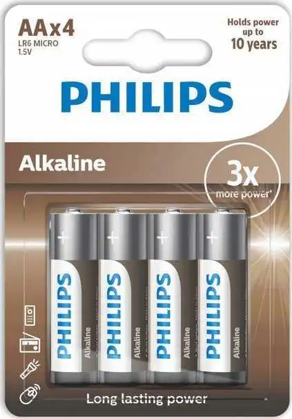 Philips LR6A4B/10 4 gab.