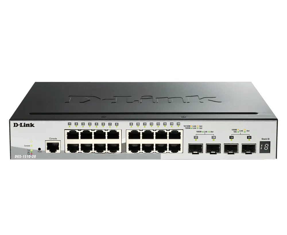 D-Link DGS-1510-20 network switch Managed L3