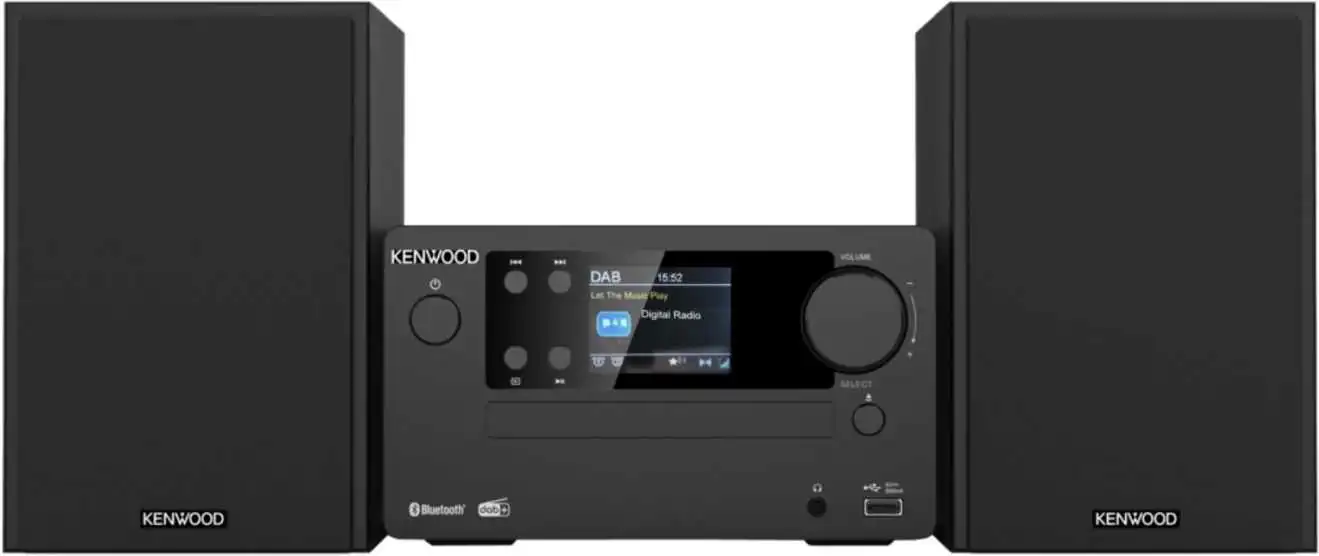 Kenwood M-725DAB-B Melna