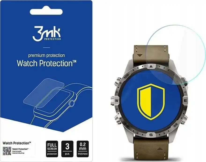 3MK FlexibleGlass Watch Protection Garmin MARQ