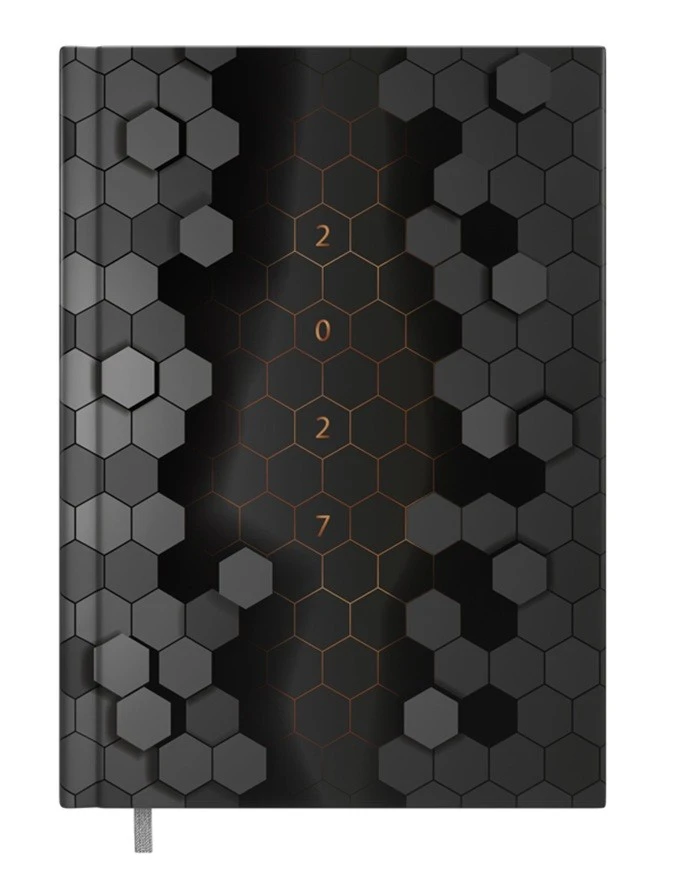 Timer Darba burtnīca A5 "Hexagon"