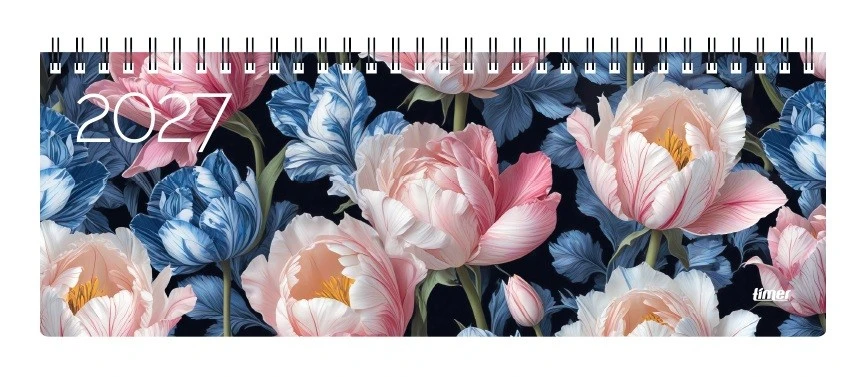 Timer Galds kalendārs MEMO CARD tulpes