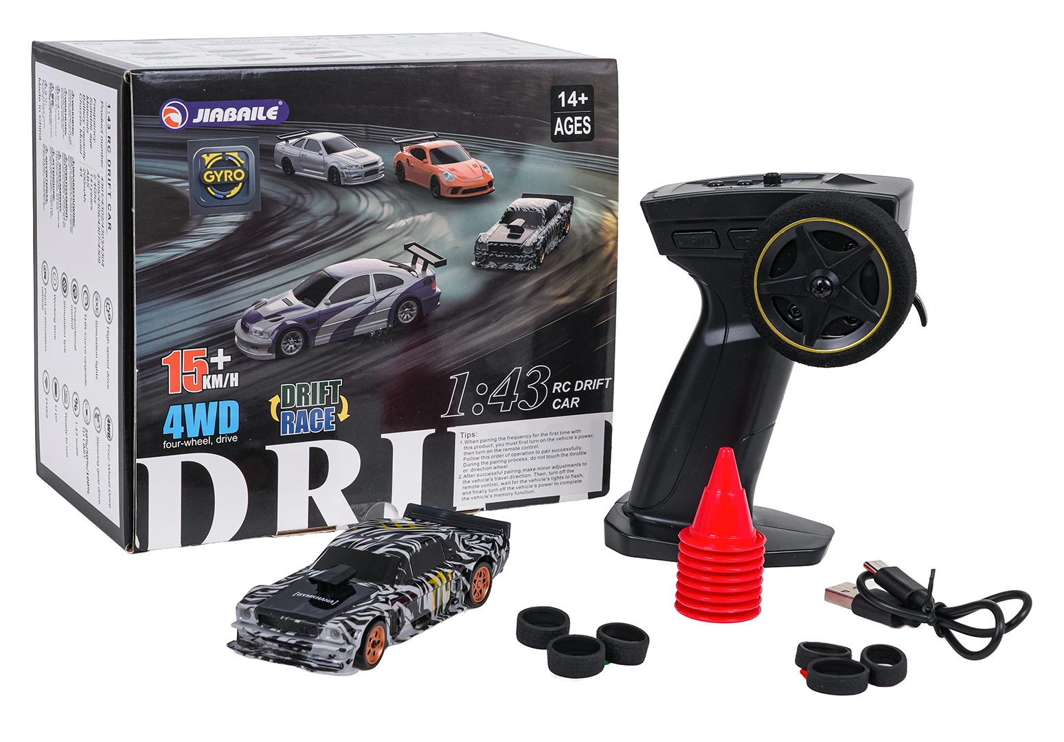 ... R/C Drift Car 1:43 Green