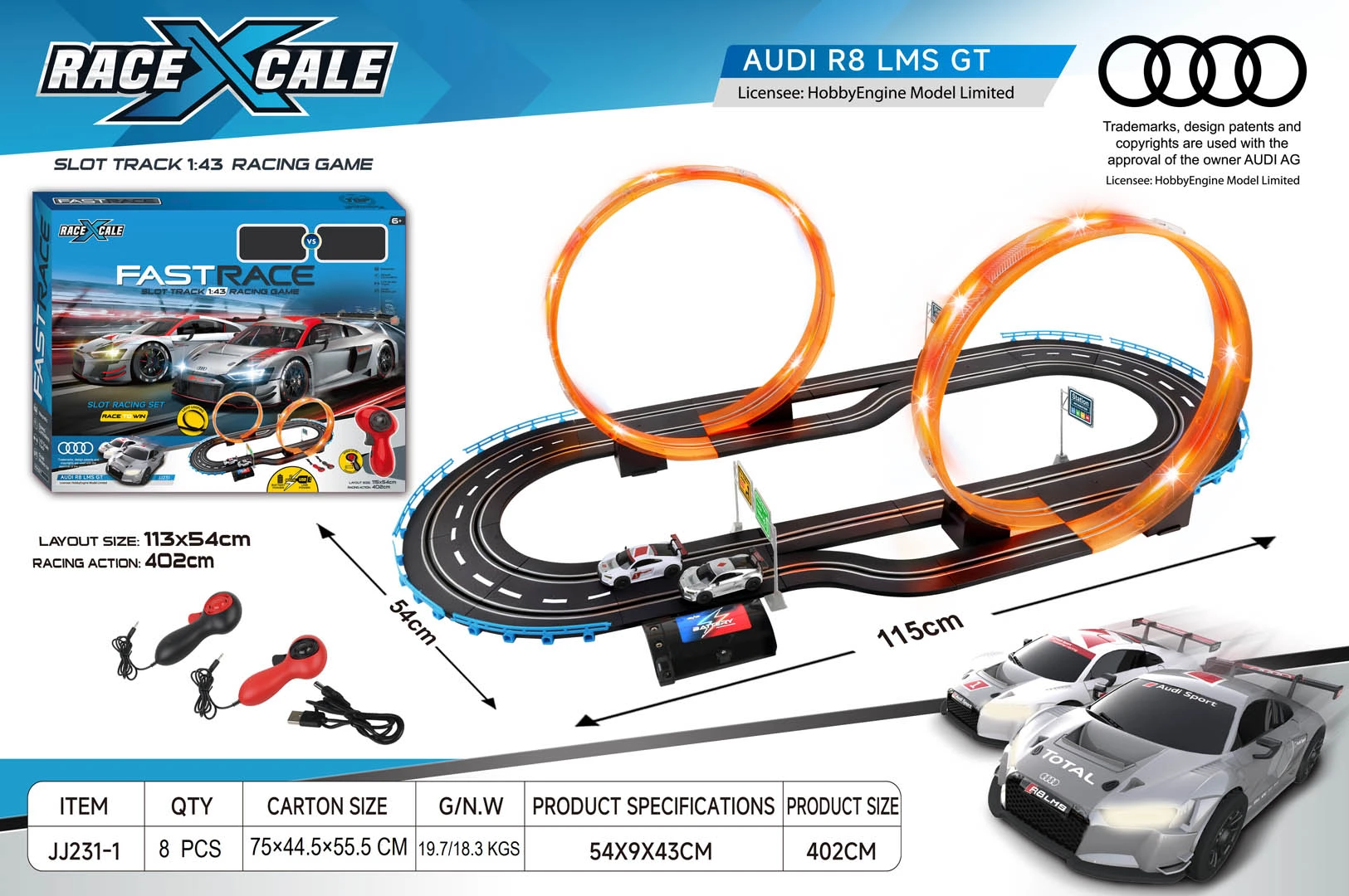 ... copy of R/C AUDI Race