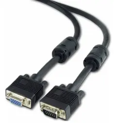 Gembird CC-PPVGAX-10M-B VGA kabelis VGA Male