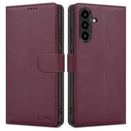 Tech-Protect Wallet Galaxy A57 5G Mulberry