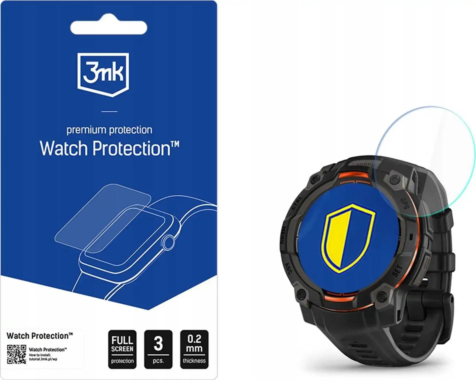 3MK Watch Protection FlexibleGlass Pro Garmin