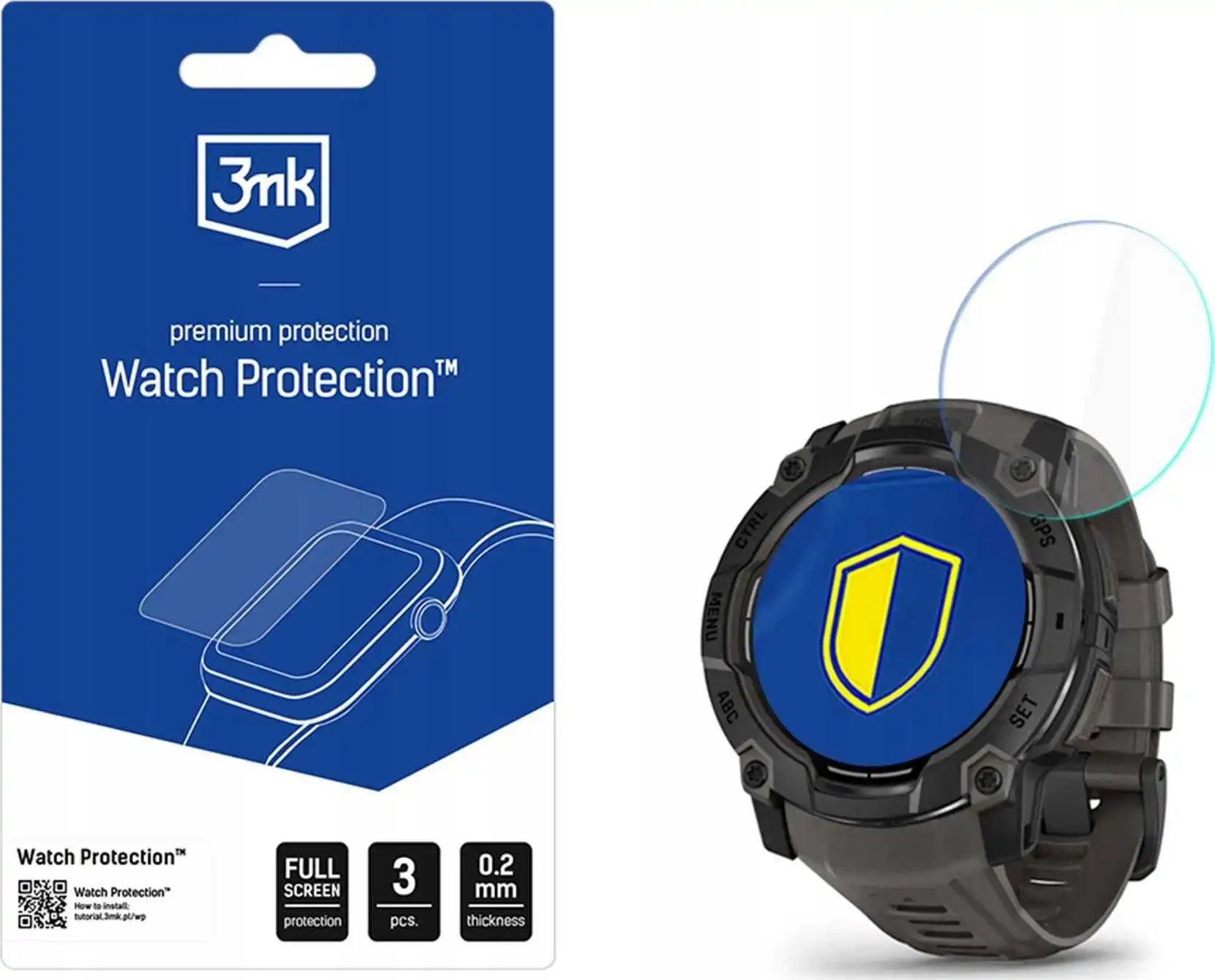 3MK Watch Protection FlexibleGlass pro Garmin