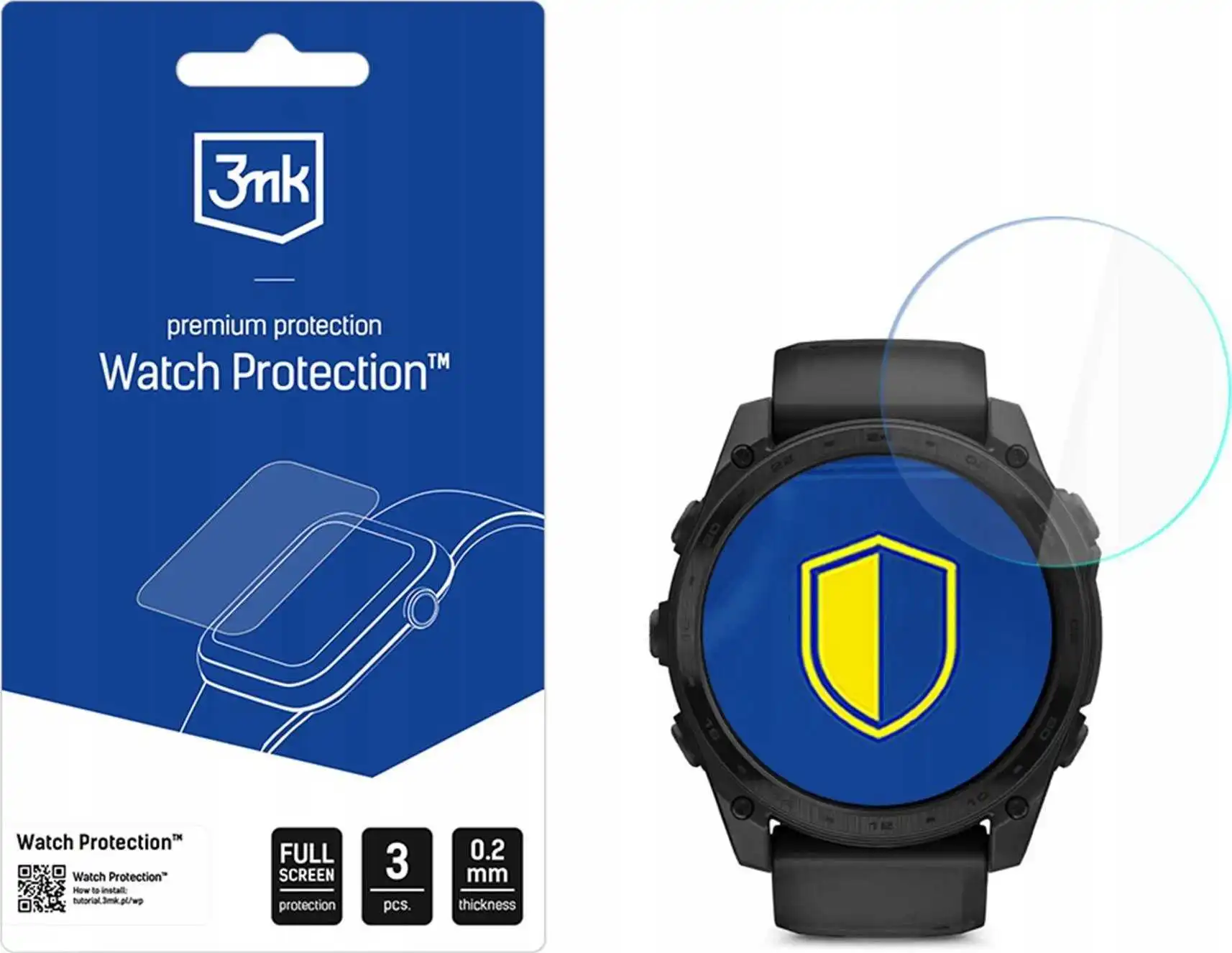 3MK Watch Protection FlexibleGlass Garmin Tactix
