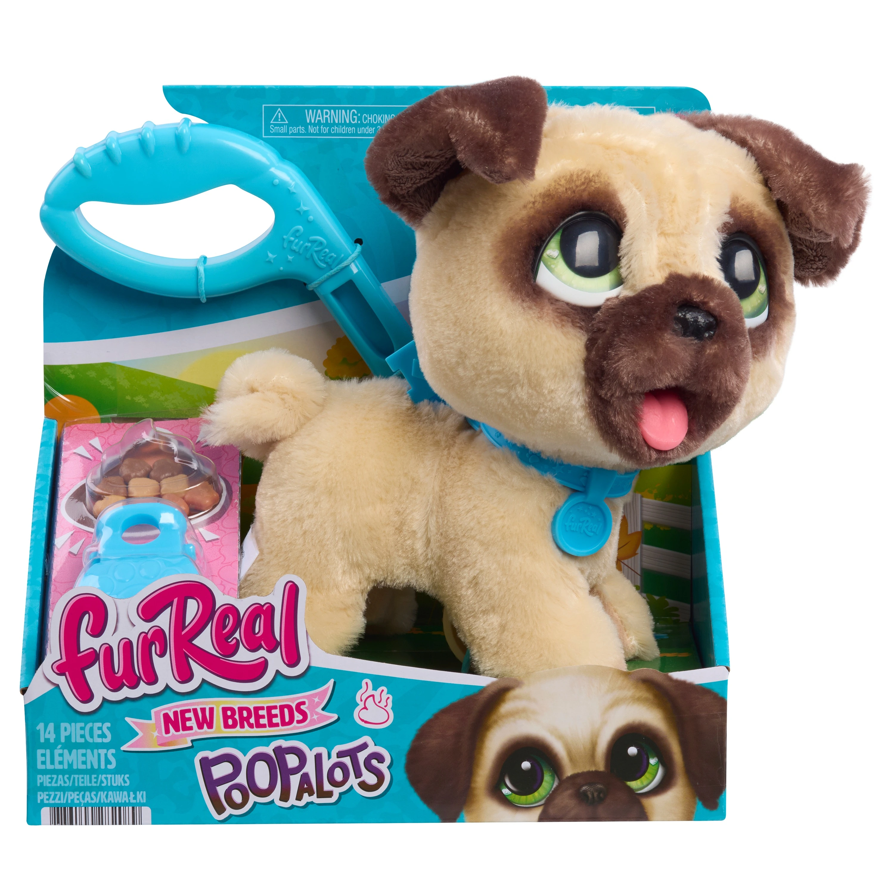 FURREAL Poop-a-Lots Interaktīva rotaļlieta Mopsis