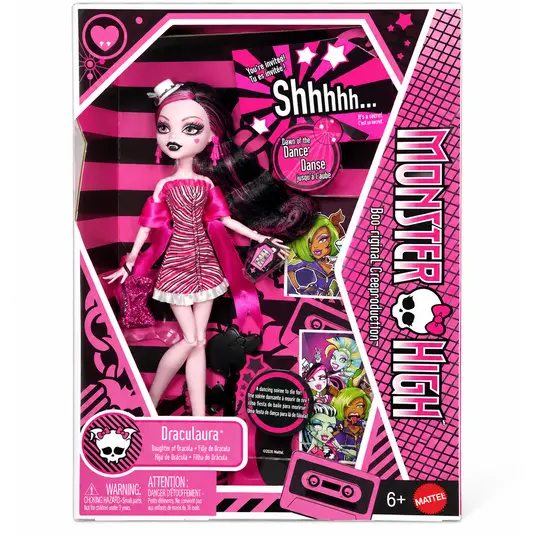 „Mattel“ kolekcijas lelle „Monster High Skullector: Dawn of the Dance“ – Draculaura (JMG89)