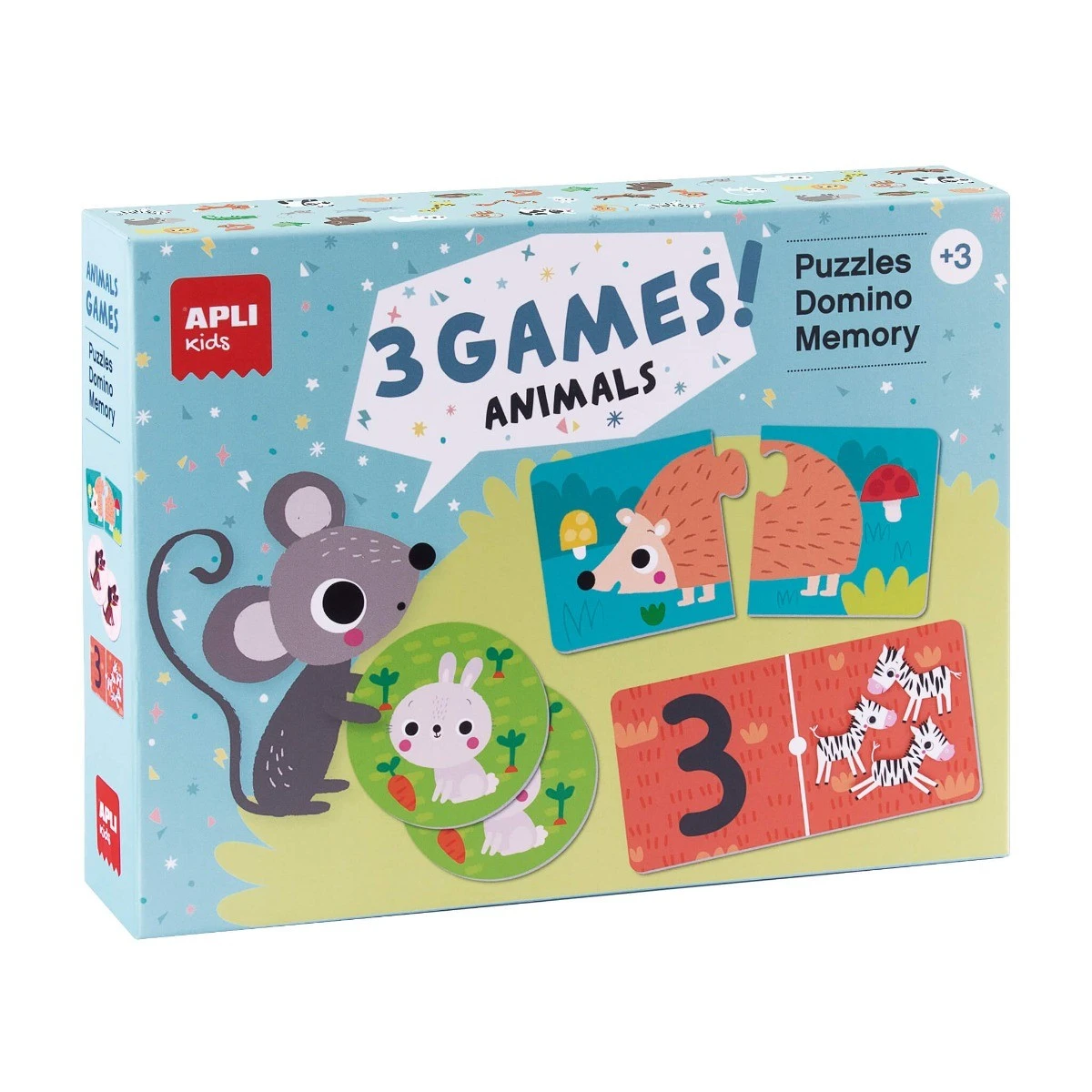 APLI Kids 3 spēles: Dzīvnieki –