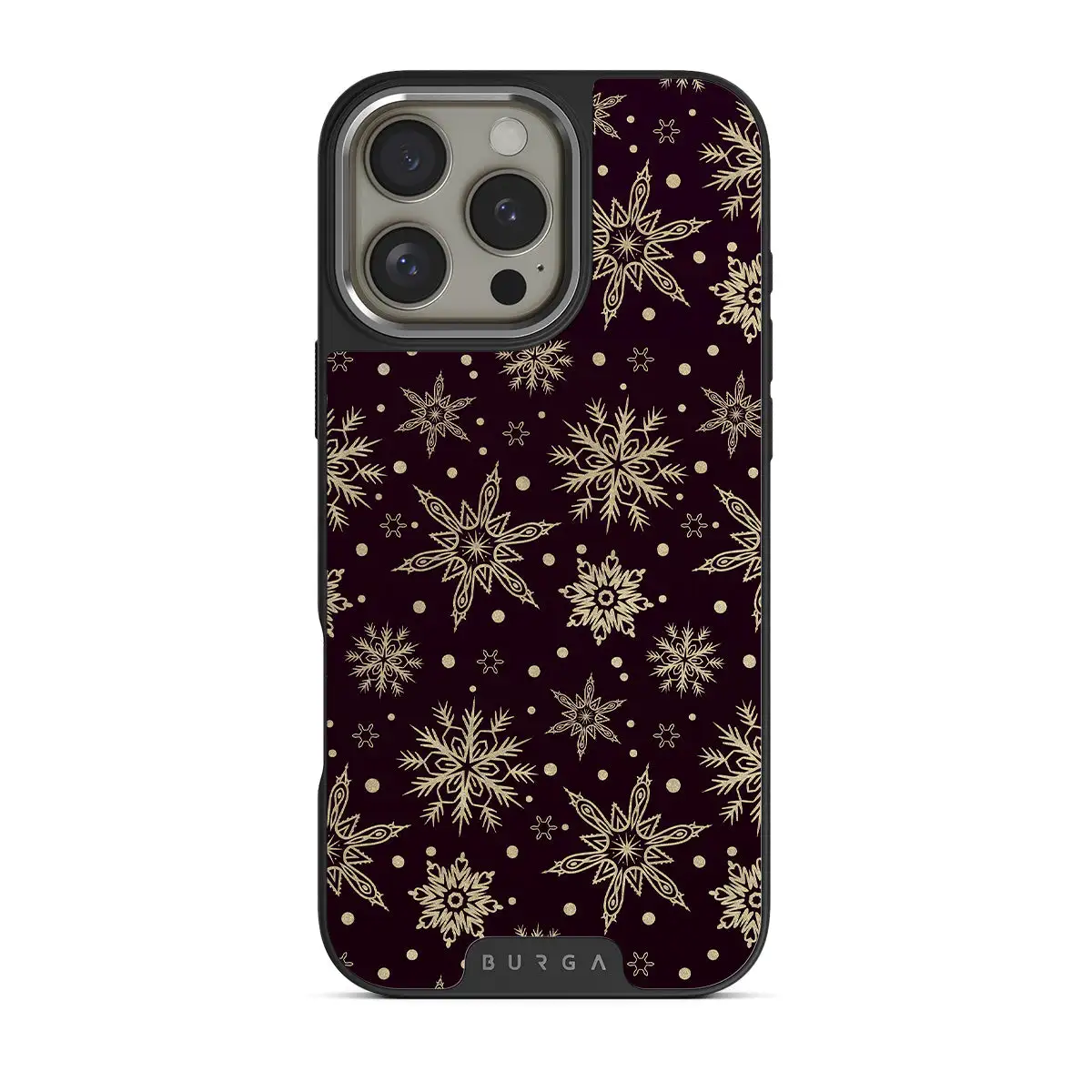 Burga Sleeping Beauty - Snowflakes iPhone