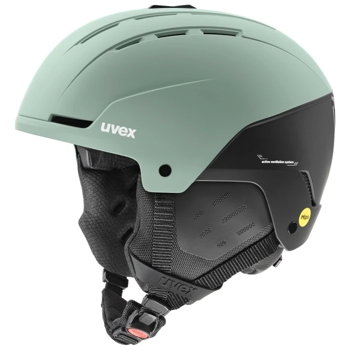 Uvex stance MIPS Melna, Zaļa