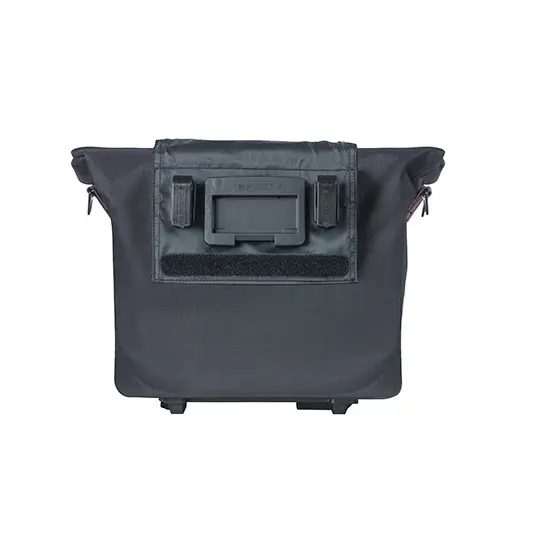 Handlebar bag BASIL City MIK 8-11L, black už gerą kainą