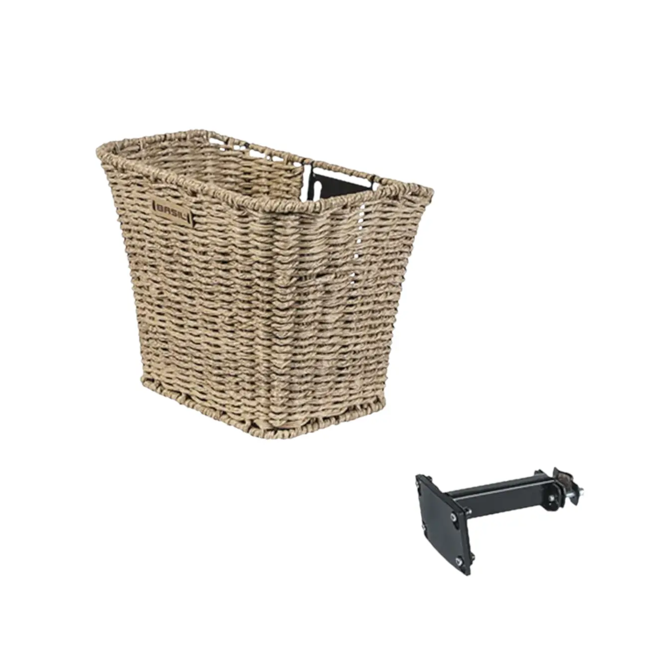 Priekšējais grozs BASIL Rattan Look FM